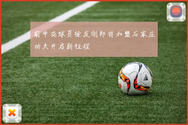 前申花球员徐友刚即将加盟石家庄功夫开启新征程